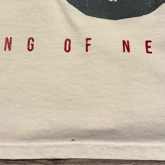 The Notorious B.I.G Tee Shirt Cream Graphic Tee with Iconic Rap Artist - Picture 9 of 9